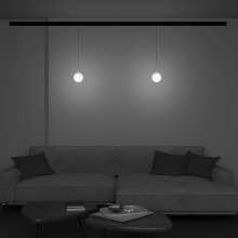 Трековый светодиодный светильник Maytoni Technical Exility Luna TR039-4-5WTW-DD-B