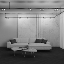 Трековый светодиодный светильник Maytoni Technical Flarity Bianca TR147-1-3W3K-B