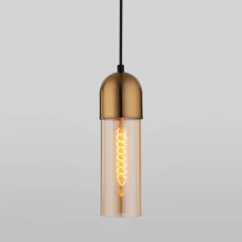 Подвесной светильник Eurosvet Airon 50180/1 янтарный