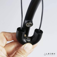 Подвесной светодиодный светильник iLedex Zoom 10339P/A2-35W-3000K BK-WH