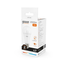 Лампа светодиодная Gauss E27 25W 3000K матовая 73215