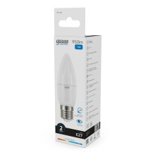 Лампа светодиодная Gauss E27 12W 6500K матовая 30232