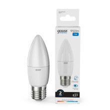 Лампа светодиодная Gauss E27 12W 6500K матовая 30232