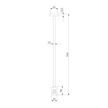 Декоративная стойка с вводом питания Elektrostandard Esthetic Magnetic 85147/00 a065443