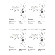 Потолочная люстра Vitaluce V3667-0/5PL
