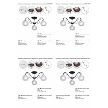 Потолочная люстра Vitaluce V3948-1/3PL