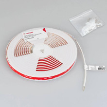 Светодиодная лента герметичная Arlight 15W/m 480LED/m CSPSMD холодный белый 5М COB-PS-X480-12mm 24V 041782