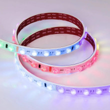 Светодиодная лента герметичная Arlight 20W/m 36LED/m 3030SMD разноцветный 5М DMX-FLT-PS-S36-23mm 24V 038297