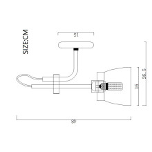 Бра Imperium Loft Ram 101954-26