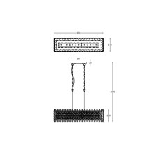Подвесная люстра Vele Luce Marisa VL3113P07