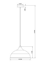 Подвесной светильник Moderli Sega V2760-1P