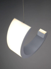 Подвесной светодиодный светильник Elvan PD-1203/1-12W-WW-Wh