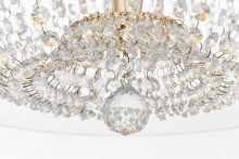 Подвесной светильник Lumina Deco Disposa LDP 7018-500 PR+F.GD