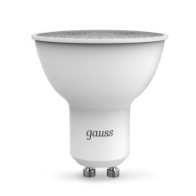 Лампа светодиодная Gauss GU10 5W 6500K матовая 101506305