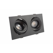 Встраиваемый светильник Denkirs Roto DK2122-BK