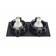 Встраиваемый светильник Denkirs Roto DK2122-BK