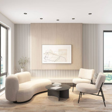 Встраиваемый светильник Denkirs Roto DK2120-BK