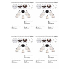 Потолочная люстра Vitaluce V3946-1/5PL