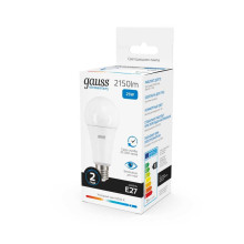 Лампа светодиодная Gauss E27 25W 6500K матовая 73235
