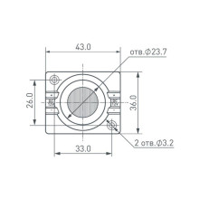 Герметичный светодиодный модуль Arlight ARL-ORION-S15-12V Cool 15x55 deg 026536