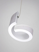 Подвесной светодиодный светильник Elvan PD-1203/1-12W-WW-Wh