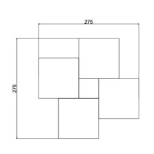 Панно Vele Luce Pala VL8034W01