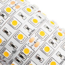 Светодиодная лента Apeyron 14,4W/m 60LED/m 5050SMD теплый белый 5M 00-308