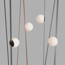 Трековый светильник Denkirs BELTY ORB DK5550-BK