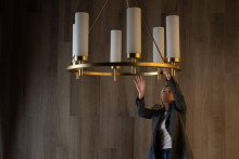 Подвесная люстра Milosh Tendence 0882CL-6GD