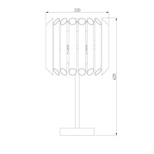 Настольная лампа Bogates Castellie 01106/3