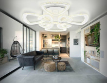 Потолочная светодиодная люстра Ambrella light Acrylica Original FA8863