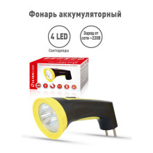 Рабочий светодиодный фонарь Ultraflash Accu Profi аккумуляторный 135х65 15 лм LED3804M  12867