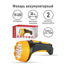 Рабочий светодиодный фонарь Ultraflash Accu Profi аккумуляторный 180х100 50 лм LED3815  9217