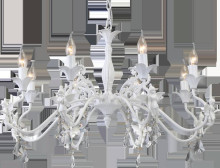 Подвесная люстра Arte Lamp Angelina A5349LM-8WH