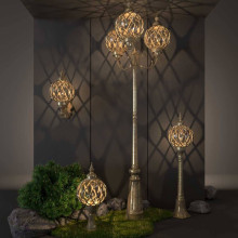 Уличный настенный светильник Elektrostandard Sirius a025302