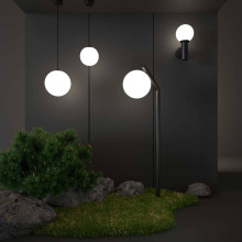 Уличный настенный светильник Elektrostandard Sfera 35126/D черный a060122