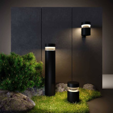 Уличный настенный светодиодный светильник Elektrostandard 1530 Techno Led чёрный a052244