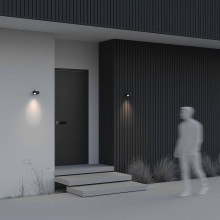 Уличный настенный светильник Maytoni Wall Street O010WL-01B