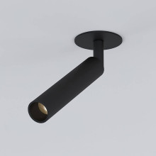 Встраиваемый светодиодный спот Elektrostandard Diffe 25027/Led черный a058215