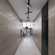 Трековый светодиодный светильник Elektrostandard X-Line черный матовый 10W 4200K LTB53 a052442