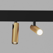 Трековый светодиодный светильник Elektrostandard Slim Magnetic Dim Dual 85056/01 латунь a063527