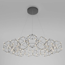 Подвесной светодиодный светильник Eurosvet Uma 90169/15 черный жемчуг