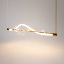 Подвесной светодиодный светильник Maytoni Oasis MOD289PL-L13BS3K