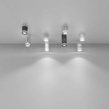 Потолочный светодиодный светильник Elektrostandard DLR021 9W 4200K черный матовый a037517