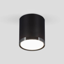 Потолочный светодиодный светильник Elektrostandard DLR024 6W 4200K черный матовый a039018