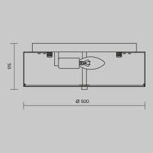 Потолочный светильник Maytoni Ripple MOD096CL-05CH
