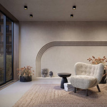 Потолочный светодиодный светильник Maytoni Technical Planet C009CW-L12B4K