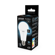 Лампа светодиодная Gauss E27 16W 4100K матовая 102502216