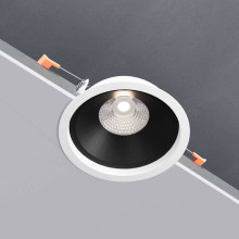 Встраиваемый светодиодный светильник Elektrostandard Slide 25083/LED 6W 4200K белый/чёрный a062942