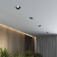 Встраиваемый светодиодный светильник Elektrostandard Slide 25083/LED 6W 4200K белый/чёрный a062942